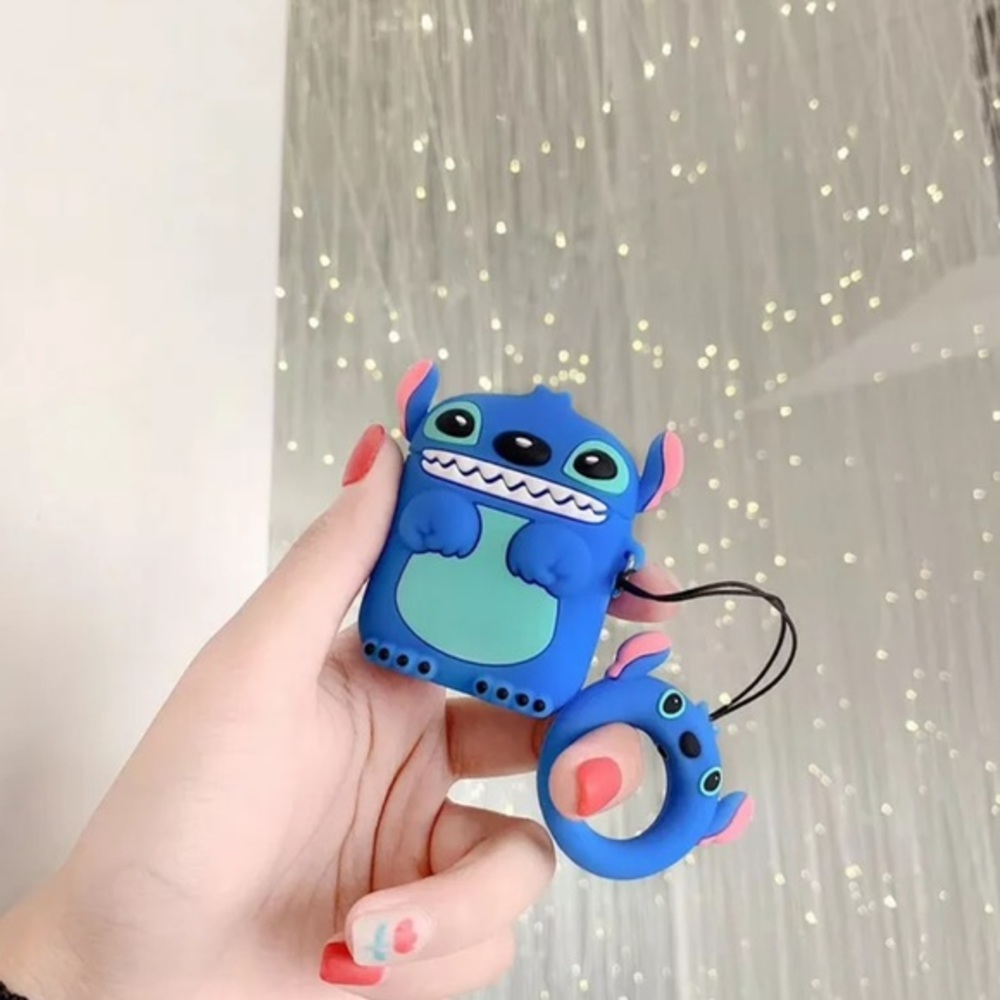 Stitch Pendant Strap Earphone AirPods Case